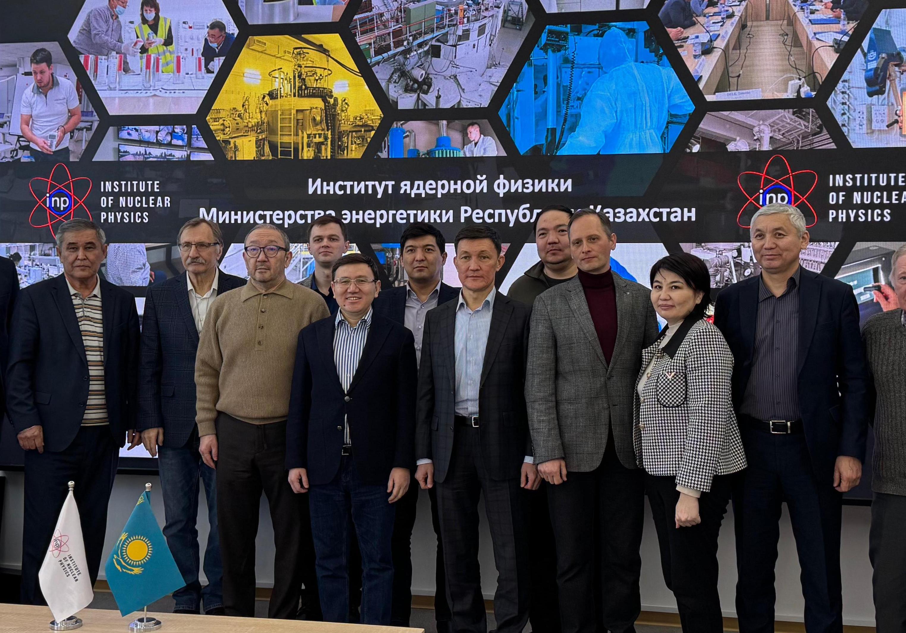 Делегация Energo University посетила Институт ядерной физики в Алматы