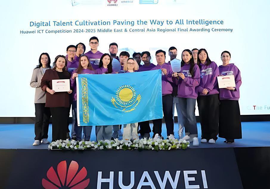 Студенты EU победили в международном конкурсе Huawei ICT Competition 2024