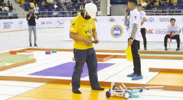 Молодые робототехники АУЭС им. Г. Даукеева приняли участие в «ETU Robocon» - 1