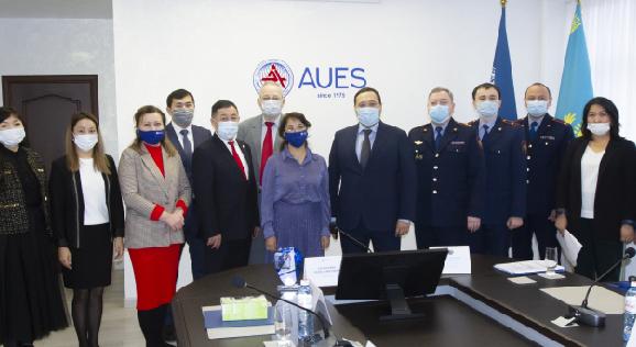 Подписание меморандума с Алматинской академией МВД РК имени Макана Есбулатова - 1