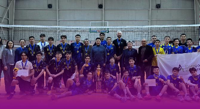 В Energo University прошел первый студенческий волейбольный турнир ENERGO CUP на кубок ректора - 1