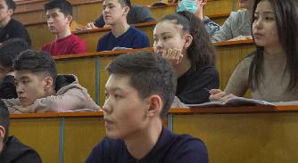 Лига волонтеров Казахстана со студентами АУЭС - 1