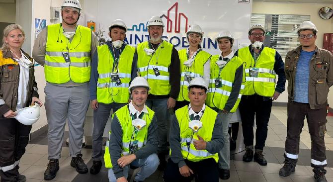 Магистранты Energo University посетили завод международной промышленной компании Saint-Gobain - 1