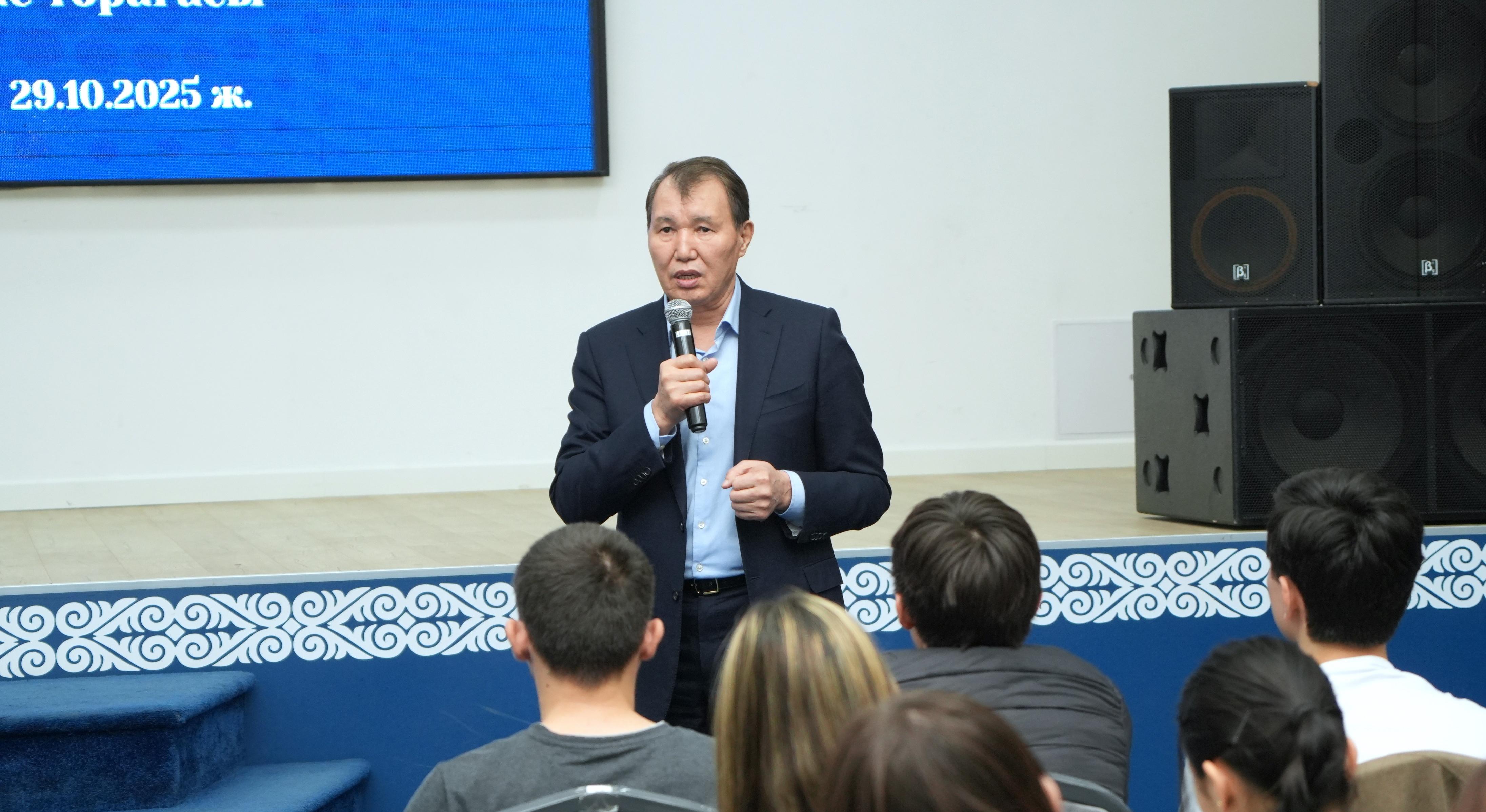 В Energo University состоялась гостевая лекция Алика Шпекбаева - 1